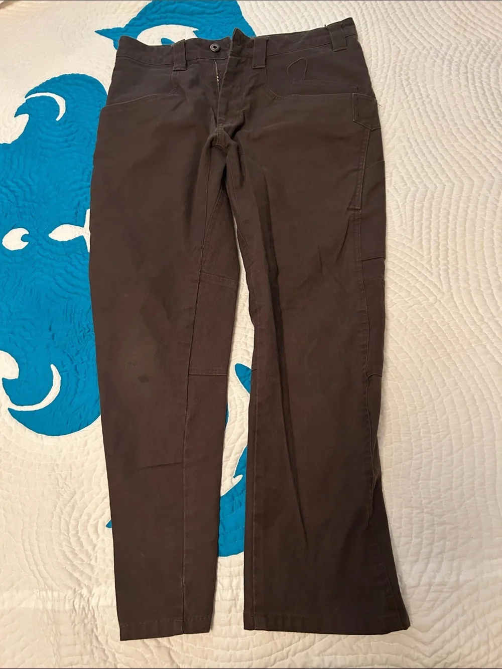 1620 Men’s Cordura Dark Brown Straight-Leg utility pants